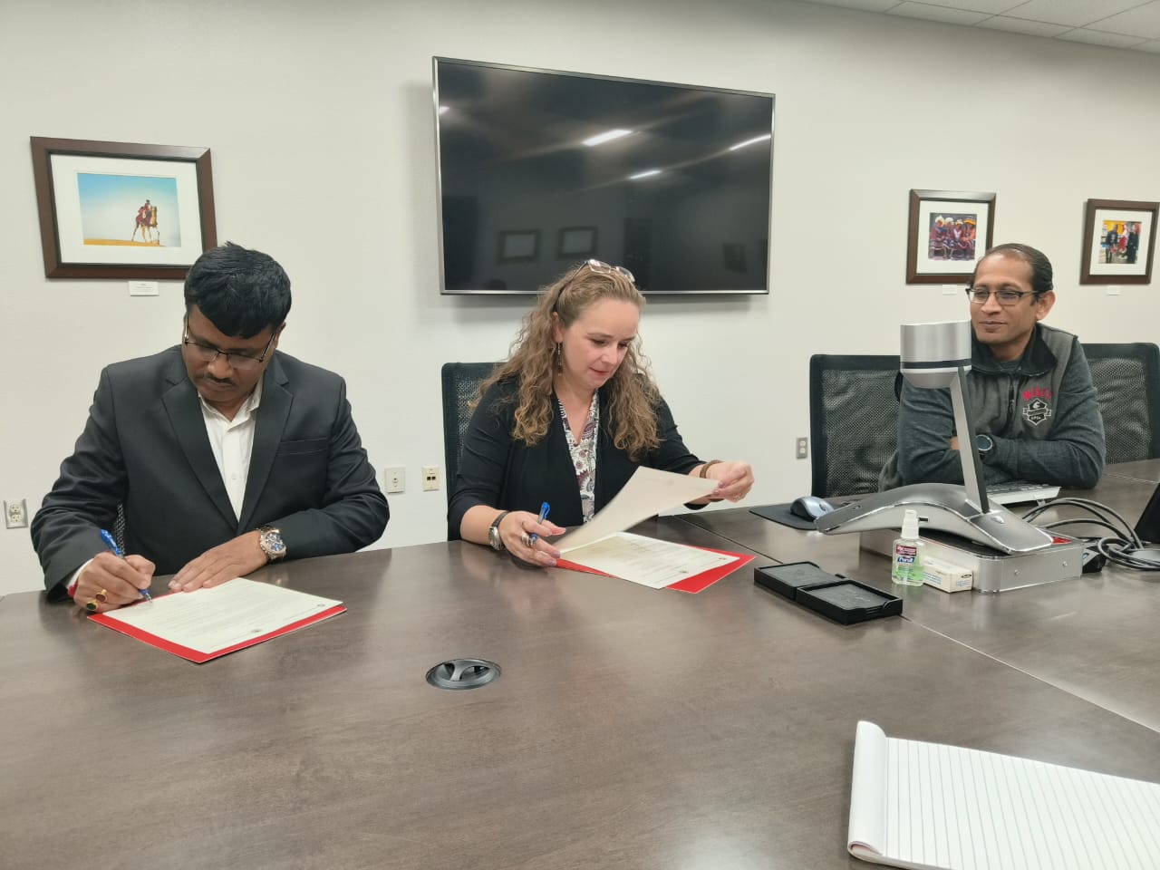 MoU Signed At Texas Tech University, USA (2023 2025) 1